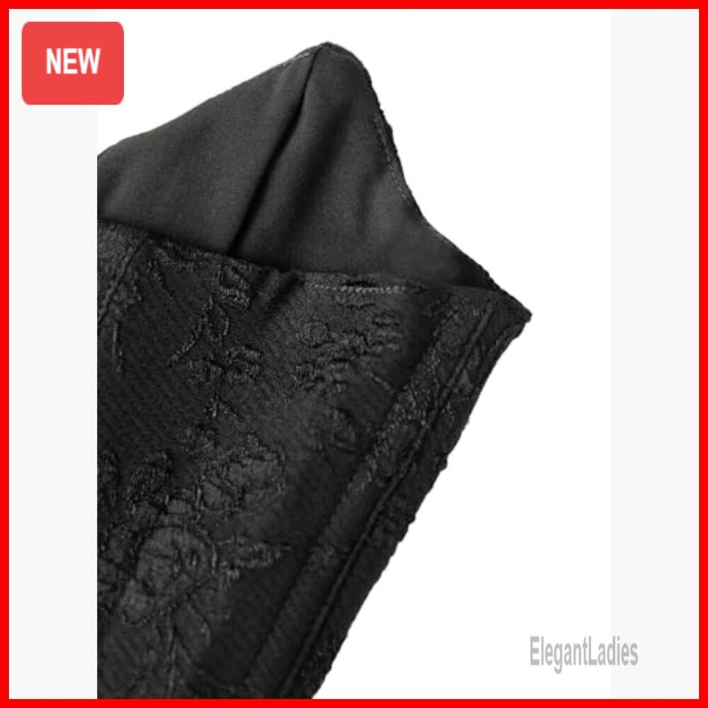 Strapless Backless Corset Top Lace-Up Bustier Crop Tank X-Large - Picture 6 of 7